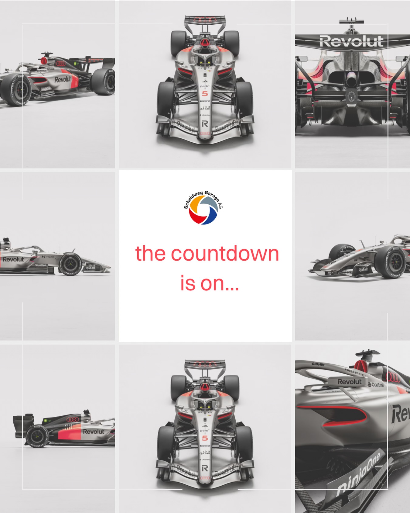 Ready. Set - Audi. Formel 1®!… Ready. Set - Audi. Formel 1®!…