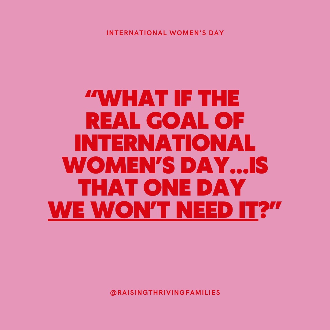 Every time International Women’s Day comes around, I find myself sitting with the same quiet discomfort.
The fact that we still need this day says a lot about how far we still have to go. 🧐
What I’d much rather see is a world where this day simply isn’t necessary. Where the systems around us actually support women… not just celebrate them once a year. ❤️
➡️ Support women in the workplace.
➡️ Support women in caregiving.
➡️ Support mothers raising the next generation.
That’s not the reality yet. And the numbers are hard to ignore.
➡️ Women working full-time earn about 81–83 cents for every dollar men earn
➡️ That gap adds up to over $13,000 less per year in median earnings
➡️ Mothers often earn around 73% of what fathers earn — researchers call it the “motherhood penalty”
➡️ Collectively, women lose over $1.6 trillion in wages each year because of pay inequity
As a parenting coach who has worked closely with single parents, I see this up close. Single mothers especially. The weight they carry is not abstract. It’s real, and it’s relentless. 😔
They are expected to provide financially, care for their children, and navigate workplaces that were never designed with their lives in mind. And they do it, most of the time, without nearly enough support.
So today, while we celebrate women… I’m also holding space for what still needs to change.
✅ Paid family leave.
✅ Affordable childcare.
✅ Flexible work that doesn’t penalize caregiving.
✅ Systems that actually recognize the invisible labor women carry every single day.
Maybe the real goal is this:
One day, we won’t need International Women’s Day at all. Not because we stopped caring, but because equity won’t be something we have to fight for. It will just be how the world works. So here’s hoping. 🌎
Sources: National Women’s Law Center, The Global Statistics, CNBC
#InternationalWomensDay #SingleMoms #ParentingSupport #MotherhoodPenalty #womenintheworkplace