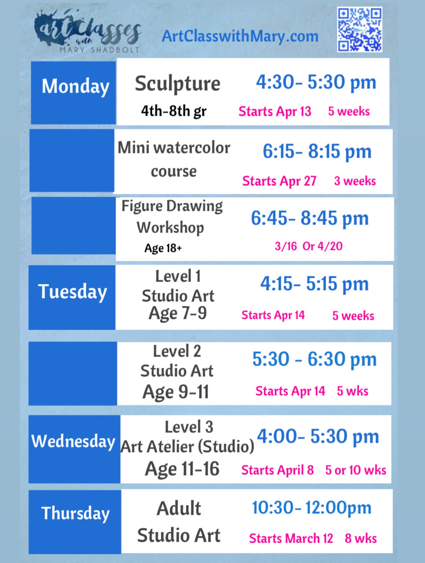 Have a child that would love to dive deeper into an art class? A tween/teen looking for a safe space to learn and explore art with different media? Or looking for a class for yourself? There’s a wonderful art community waiting for you! Classes taught by award winning k-12 state certified art educator & BFA artist. Details at ArtClasswithMary.com
Denville,NJ
#arteducation #artschoolnj njart artclassesnj middleschoolart artmattersnj drawingclasses drawingclassnj morriscountynj womanowned morriscountyartists morriscountyart denvilleart morrisarts supportsmallbusiness @dwtndenville @denvillecitylifestyle @njartassociation womanowned