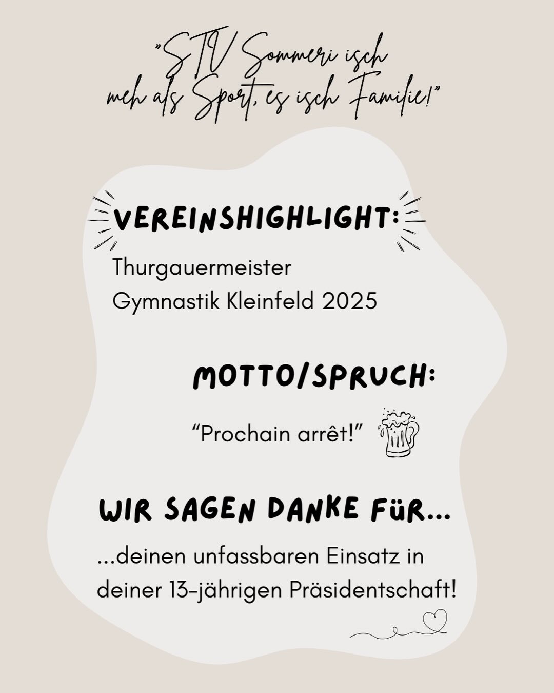 Mir startet mit üsem erste STV-Chopf: dRamona Bärlocher!😊💪🏻 Dur ihres johrelange Engagement hend mir dRamona scho lang so richtig is Herz gschlosse und üsi Turnfamilie wär nu halb so schö, ohni sie! 💛🖤
Lern au du sie es biz besser kennä!😉
#stvkopf#ramona#mitvollemhärzdebii#gymnastik#aktivundfit