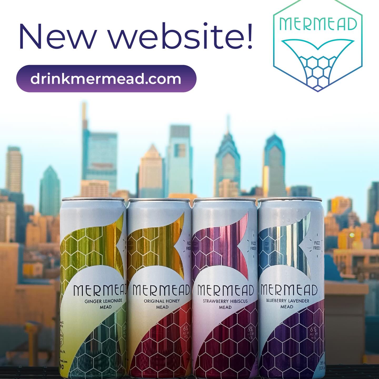 Check out our new website!! It’s now easier than ever to find Mermead 🥂🐝🍯🧜♀️
And thank you to @vanderslicemarketing for all your help!