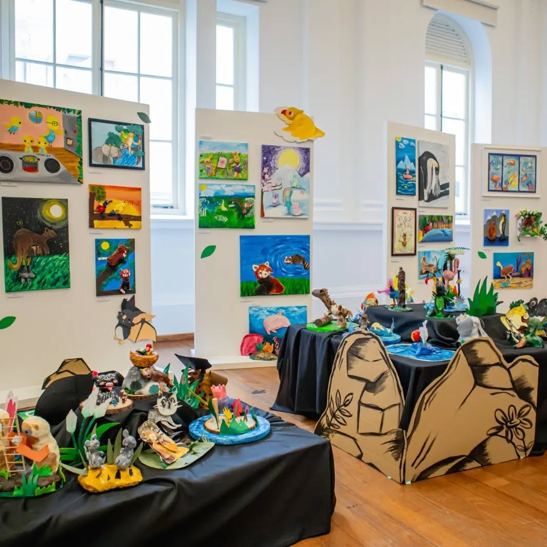 🎉✨ Unleashing the excitement as we wrap up 2023 with a bang and dive into the Art Wonderland #Rewind2023! 🎨🔙
Flashback to the incredible September of 2023 when we shook things up with an EPIC collaboration with Curious Thoughts Giving: An Art Auction! 🌟💖 Our Art Wonderland students, the true stars, poured their passion into crafting, sculpting, and painting breathtaking artworks— all to raised funds for underprivileged to have equal opportunity for education. 🎨✨
For 3 incredible days, our event was a non-stop rollercoaster of performances, awesome workshops, and hands-on activities that sent creativity skyrocketing! 🚀🎭 Guess what? We raised a whopping $10k for the cause! 💰✨
Each moment was a masterpiece, creating ripples of joy and inspiration. 🌈🎤 #ArtWonderlandRewind #EpicMoments #ArtForACause