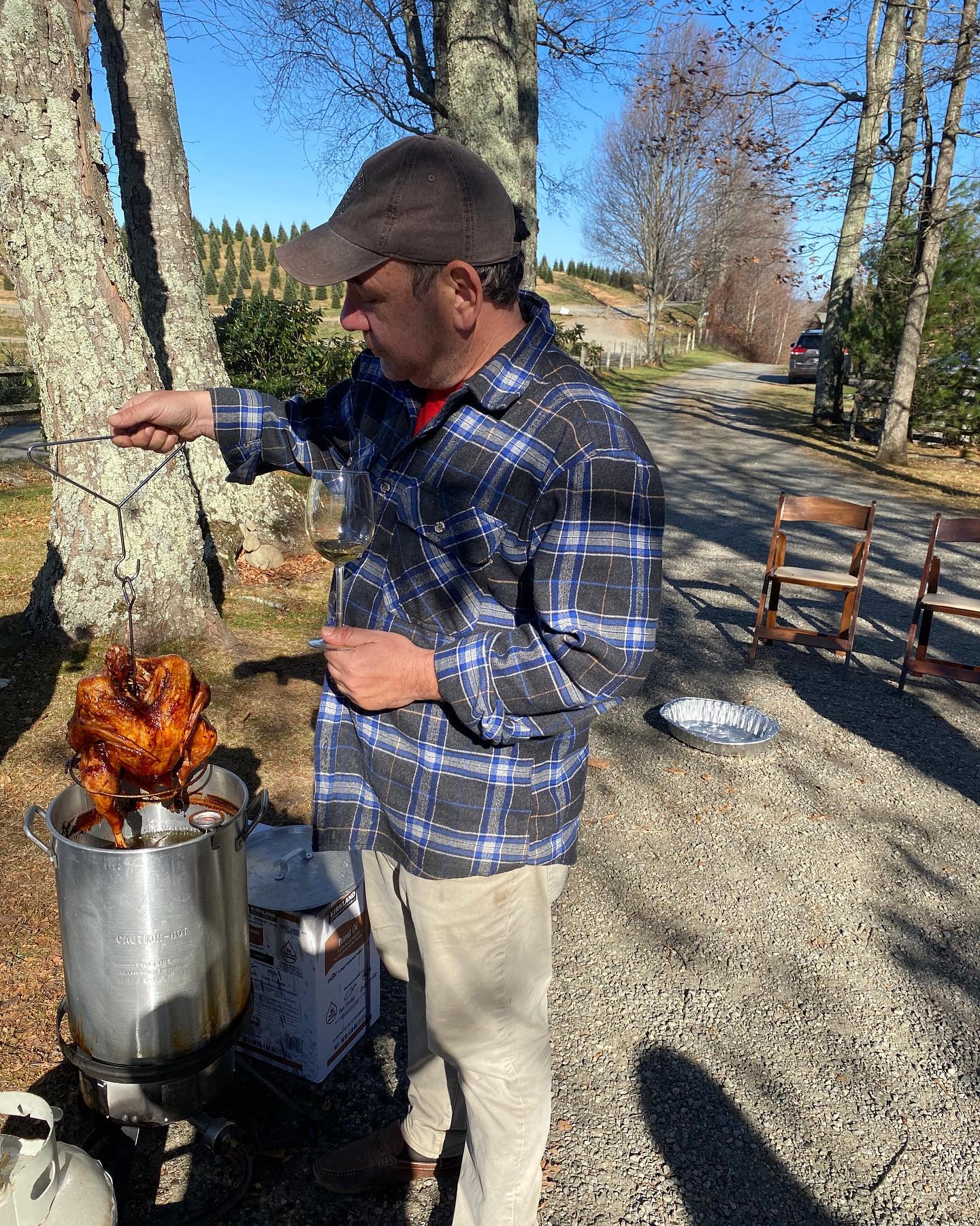 Turkey frying