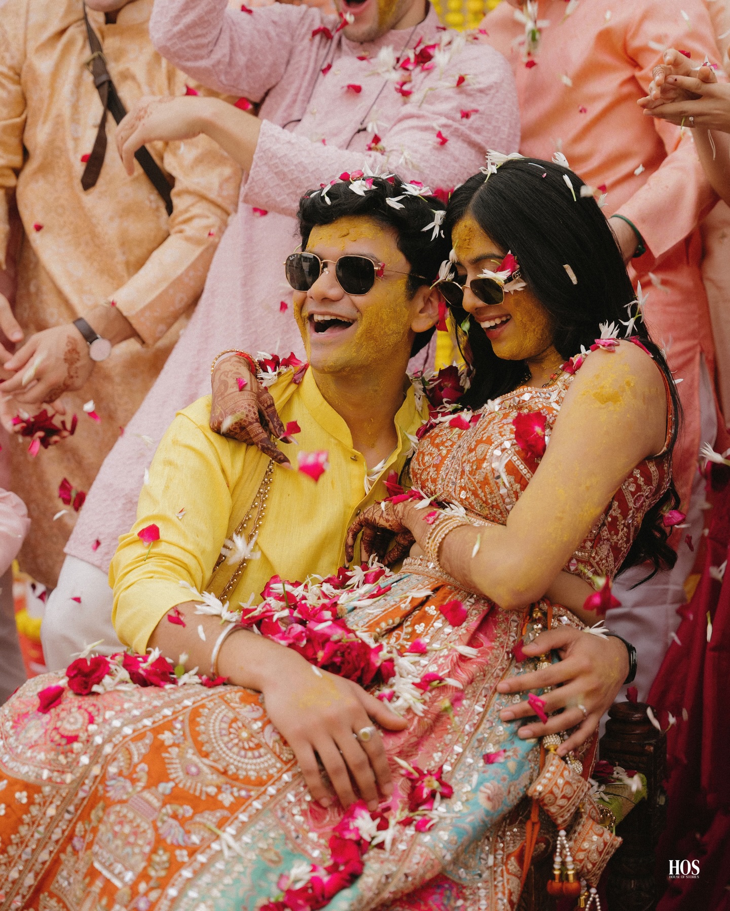Haldi. Hugs. Happy chaos. 🌼
Rucha & Dhruv | Haldi
www.houseofstories.in
#houseofstories
#lovestoriesbyhos