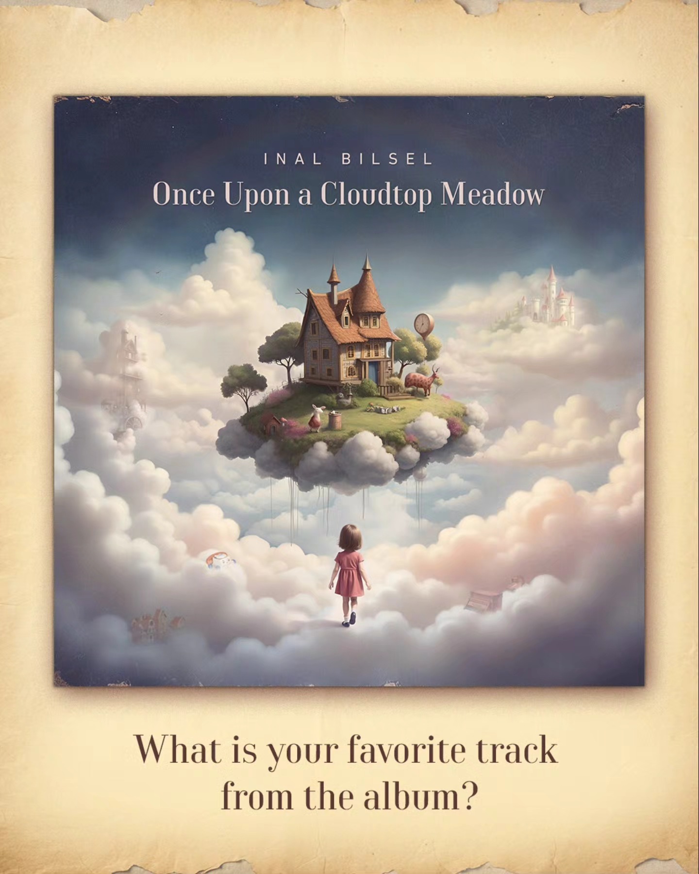 What is your favorite track from "Once Upon a Cloudtop Meadow"?
.
#soundtrack #newmusic #musicformysoul #fairytale #cloudtopmeadow #cinematicmusic #conceptalbum #conceptalbums