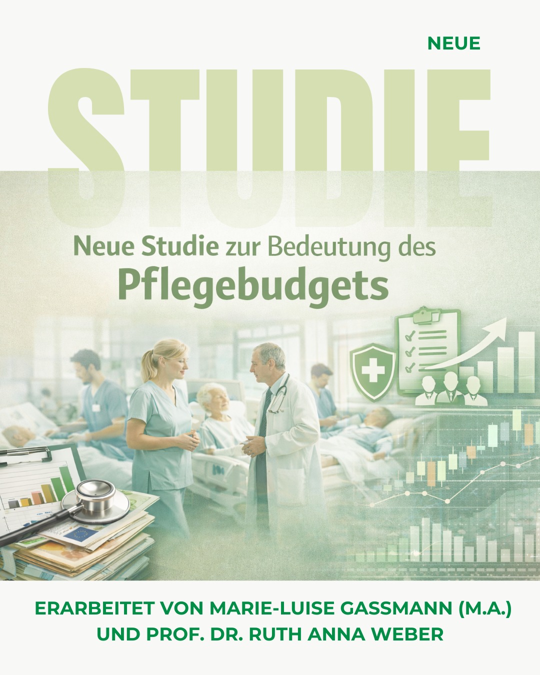Neue Studie zur Bedeutung des Pflegebudgets
Eine aktuelle Querschnittsbefragung unter Pflegemanagerinnen und Pflegemanagern deutscher Krankenhäuser zeigt: Das Pflegebudget ist ein unverzichtbares Instrument zur Sicherung der pflegerischen Versorgung.
Die Studie – erarbeitet von Marie-Luise Gaßmann (M.A.) und Prof. Dr. Ruth Anna Weber – untersucht die Bedeutung des Pflegebudgets für Personalstabilität, Pflegequalität und Patientensicherheit in deutschen Kliniken. Die Ergebnisse verdeutlichen insbesondere die strukturelle Bedeutung des Pflegebudgets für die Stabilisierung von Pflegepersonal und Stellenstrukturen. Diese Personalstabilität wird von den Befragten als wesentliche Voraussetzung für eine verlässliche und kontinuierliche Patientenversorgung bewertet.
Darüber hinaus berichten die befragten Pflegemanagement-Vertreter mehrheitlich von positiven Effekten auf Pflegequalität und Patientensicherheit. Die Ergebnisse weisen zugleich darauf hin, dass die Wirkung des Pflegebudgets nicht allein vom Instrument selbst abhängt, sondern maßgeblich von seiner organisatorischen Umsetzung geprägt wird. Insbesondere Transparenz der Mittelverwendung, die Einbindung des Pflegemanagements und eine strategische Steuerung der Ressourcen werden als wichtige Voraussetzungen für eine nachhaltige Wirkung beschrieben.
Aus den Ergebnissen ergibt sich für den Bundesverband Pflegemanagement eine klare gesundheitspolitische Schlussfolgerung: Das Pflegebudget ist als Finanzierungsinstrument für die pflegerische Versorgung zu erhalten. Gleichzeitig bedarf es klarer Governance-Standards, die sicherstellen, dass die Mittel zielgerichtet zur Personalsicherung, zur Qualitätsentwicklung und zur Stärkung der Patientensicherheit eingesetzt werden.
Weiter Informationen und die komplette Studie finden Sie hier: https://www.bv-pflegemanagement.de/meldung/items/838.html
#pflegebudget #pflege #studie