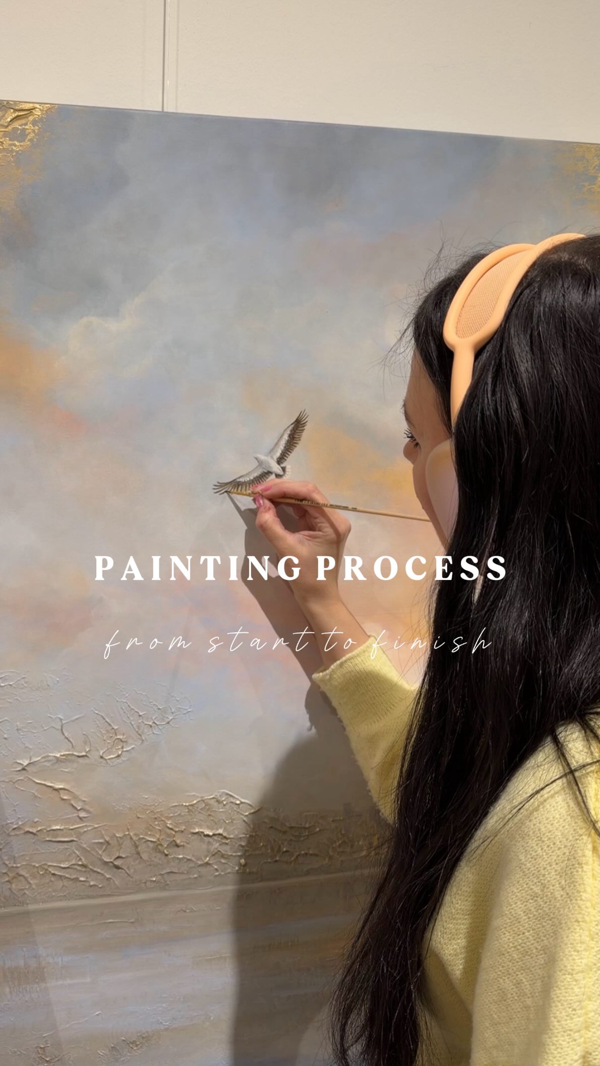 Cool tones and gold leaf were requested for this piece. It was a challenge, but the final result is totally worth it! 🥹🩵💛✨
#slowlifestyle #semiabstractart #artinspiration #landscapeartist #paintingtutorial #singapore