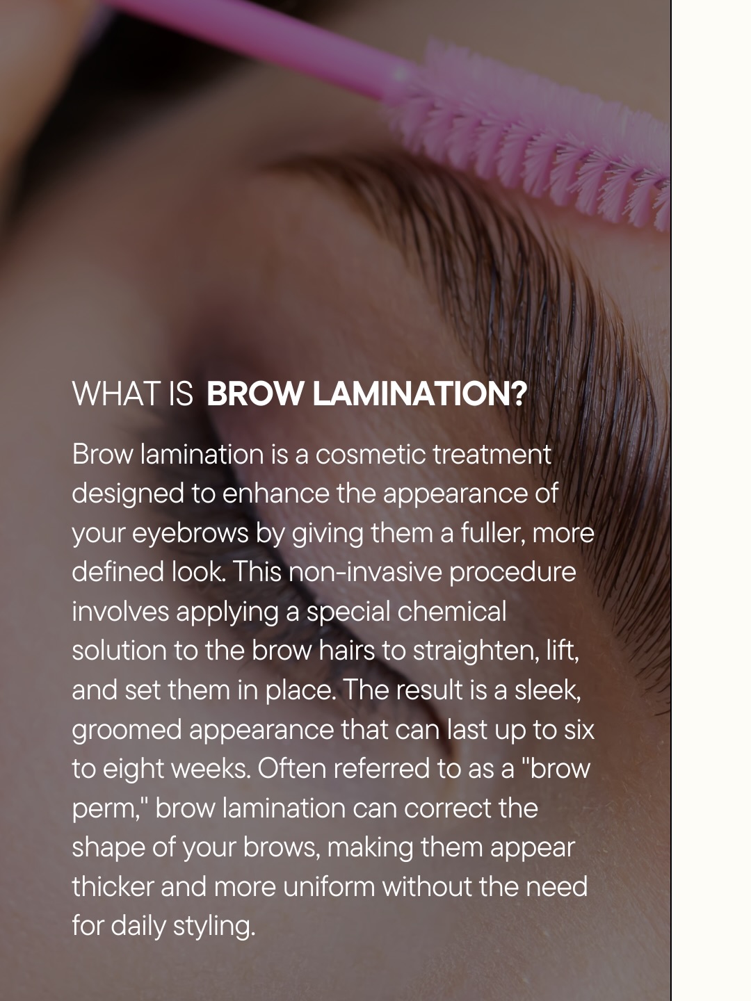 ✨✨Brow lift + lamination 101.
A simple breakdown of what it means, and a must‑save list of products that can interfere with your results.
Healthy brows = better lifts.
#browlift #browliftandlamination #browartist #dundasbrows #dundasspa