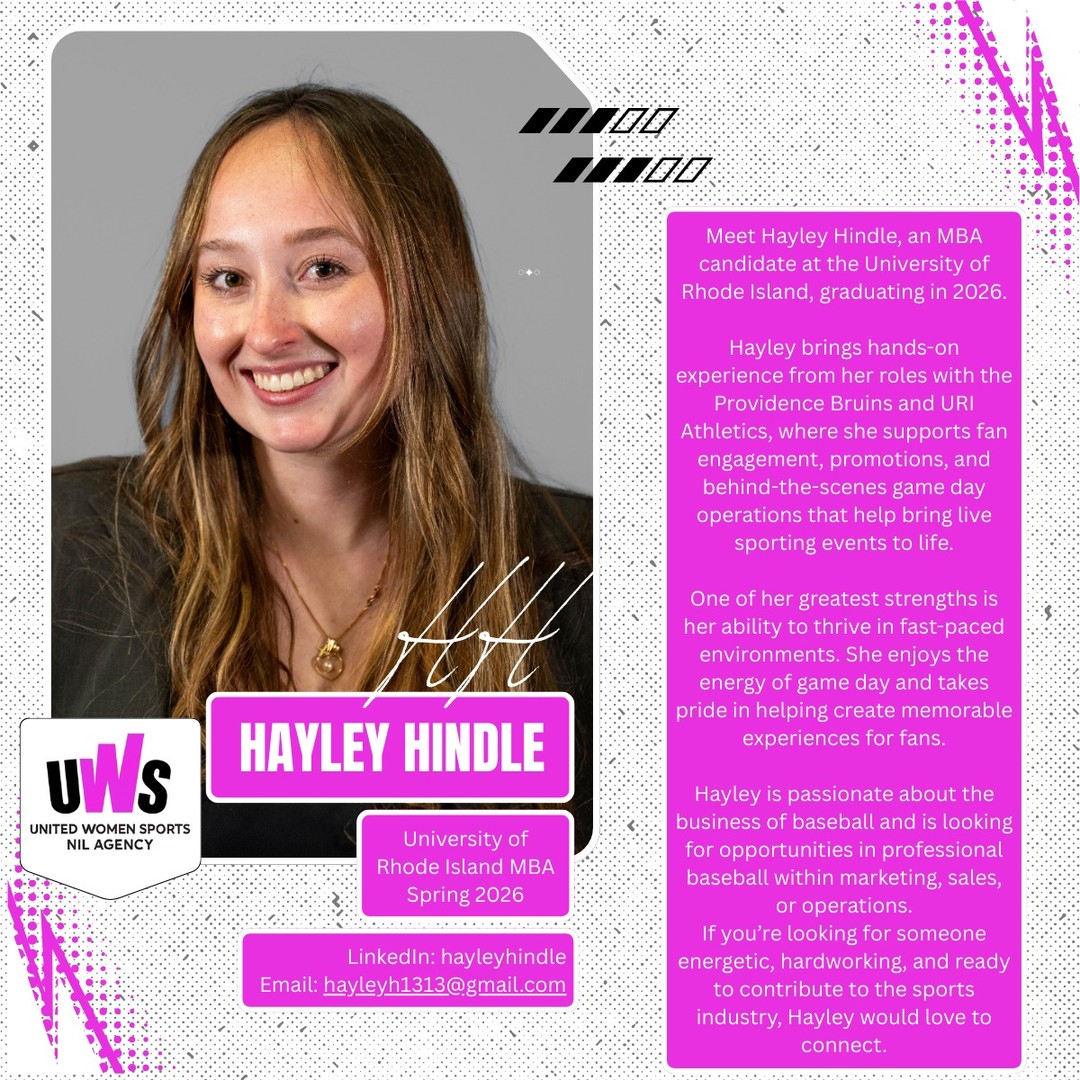 We don’t have a talent problem in sports.
We have a visibility problem.
Every league, team, and athletic department says they want to hire more women.
They say they want diverse leadership.
But when I look at the hiring pipeline, I see the same broken patterns.
Talent is everywhere. Access is not.
After 35+ years in this industry, I am done talking about "why" we need more women. I am interested in "how" we get them in the seats.
That starts with opening the door.
Meet Hayley Hindle.
She is exactly the kind of operator teams say they can't find.
- MBA Candidate at University of Rhode Island (2026)
- Real game-day operations experience with the Providence Bruins and URI Athletics
- Background in fan engagement and promotions
- Passionate about the business of baseball
She isn't just "interested" in sports. She is already doing the work.
If you are a hiring manager in professional baseball, marketing, or operations—this is who you should be looking at.
We fix the pipeline by highlighting the builders who are ready to work.
I am hosting another free mentoring session to bridge this gap between talent and opportunity. If you want to be part of the solution, join us.
Link to the session https://tinyurl.com/36yh689j
#WomenInSports #SportsBiz #Hiring #Leadership #DigitMurphy #TalentPipeline