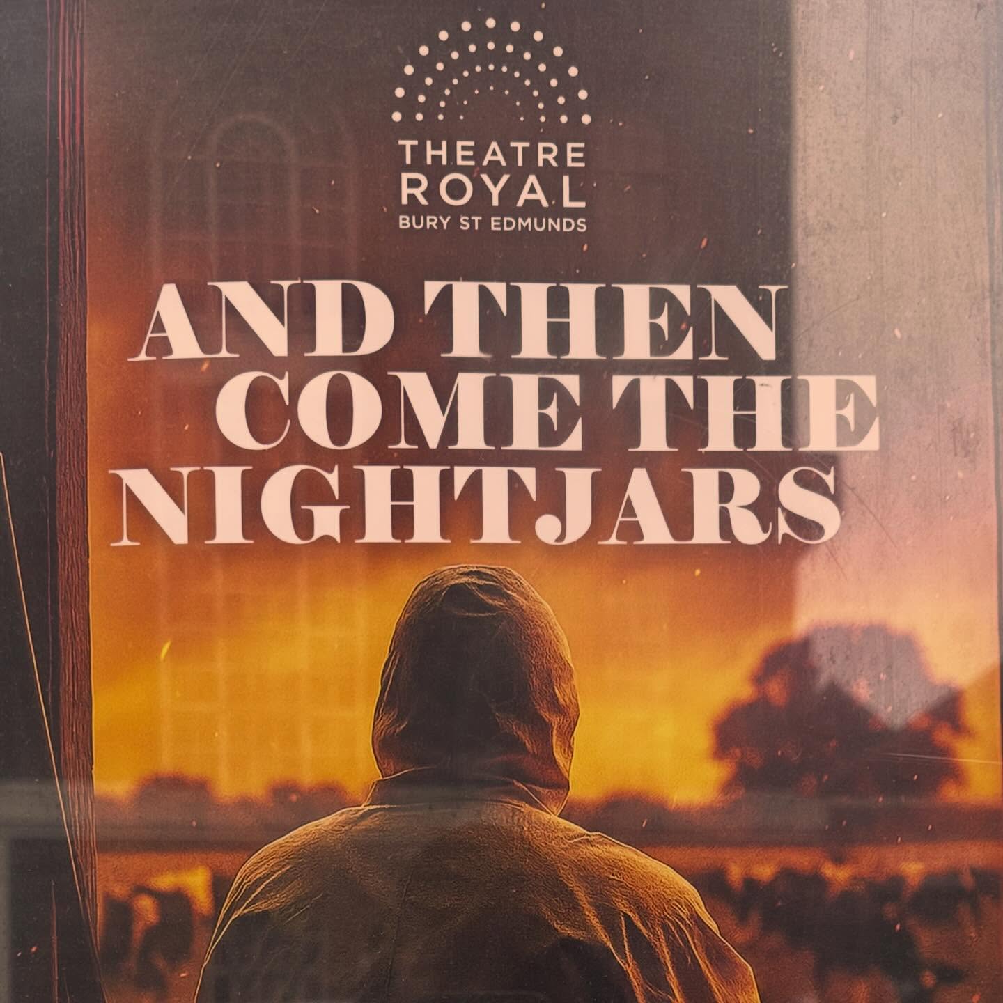 A gorgeous afternoon @theatreroyalbse to see Antony Eden @jugglingbanjo and David Hounslow in 'And then came the nightjars' such a beautiful tale of the friendship between a farmer and a vet during the outbreak of foot and mouth disease, sounds a bizarre premise but this play touches on love, loss, and a disappearing England. Brilliant witty, laugh out loud dialogue from @bea_roberts_writer tender and moving performances by the cast and gorgeous direction from Owen Calvert-Jones. Well worth the trip from london, bravo