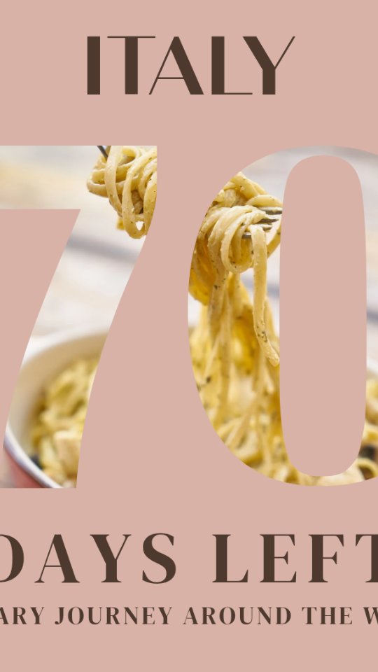 🇮🇹 70 DAYS UNTIL ITALY! 🍝✈️
The countdown is officially on! In just 70 days, we’ll be walking the cobblestone streets of Italy, tasting authentic pasta, savoring world-class wines, and experiencing the flavors that have inspired chefs for generations.
This isn’t just a trip…
It’s a culinary journey around the world, where every bite tells a story and every meal is an experience.
From handmade pasta to decadent pastries and unforgettable regional dishes, we’re getting ready to immerse ourselves in the heart of Italian cuisine.
If you’re joining us — get ready for the adventure of a lifetime.
If you’re not… trust me, you’re going to wish you were. 😉
Italy, we’re coming for you. 🇮🇹
#ChefJoanneThomas #InternationalTravelChef #WithALittleLoveInEveryBite #ItalyFoodTour #CulinaryTravel FoodieTravel TasteTheWorld LuxuryFoodExperience FoodLovers TravelWithTaste ItalianCuisine FoodAdventure FoodiesOfInstagram