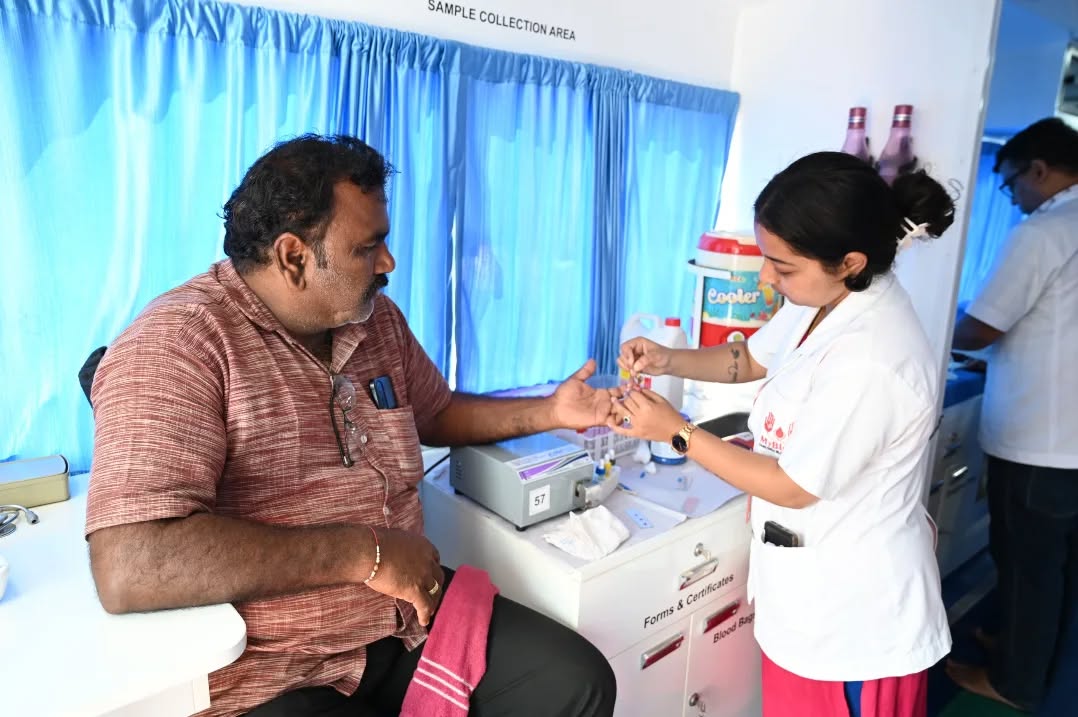 MyBlood Charitable Blood Center successfully organized a Blood Donation Camp at Ankalagi. The camp witnessed enthusiastic participation from the public who came forward with a strong sense of social responsibility to support this life-saving cause. Each unit of blood collected will help patients in need, reinforcing the power of collective action and compassion.
.
.
.
#maheshfoundaiton #bloodDonation #savelife #trend #belagavi