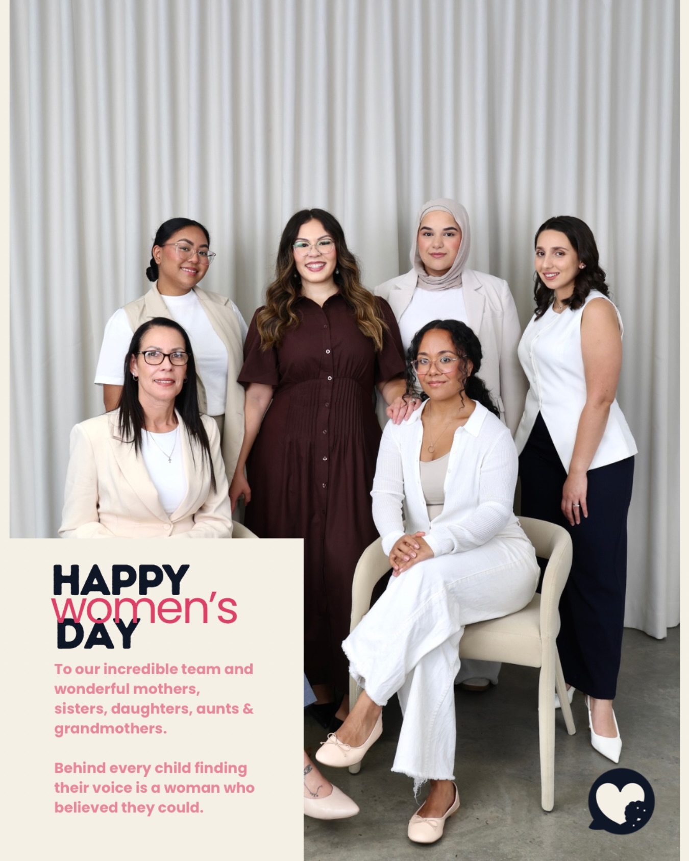 Happy International Women’s Day 💗
Behind every child finding their voice is a woman who believed they could.
Today we celebrate the amazing women of Bite & Babble and the mothers, carers and advocates who support children every day.
Thank you for everything you do to empower little voices. 🗣️✨
#women #internationalwomensday #womenempowerment #speechpathology #earlyintervention