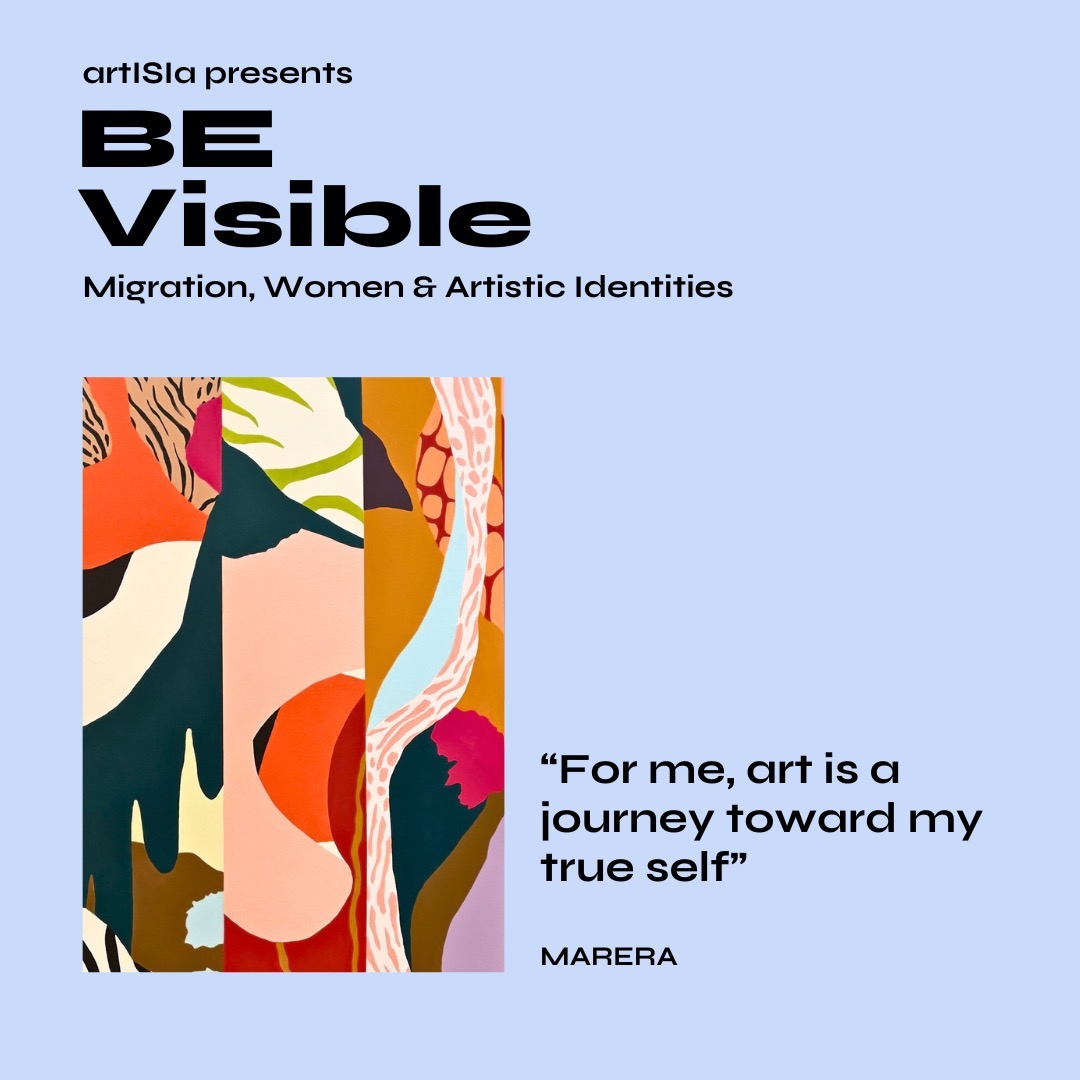 Ah, Venice, Venice — I’m coming back to you!
When I wandered through Venice and rushed through the Biennale pavilions this summer, I could hardly believe that my paintings, too, would one day be exhibited in this breathtaking, fairy-tale city. But now, dreams are becoming reality! My works have arrived alongside those of 13 other women artists from around the world for the group show “Be Visible” at Palazzo Albrizzi-Capello.
This marks the third exhibition this year for our young art collective @artisia_collective. We came to Berlin from all corners of the globe, speaking different languages and exploring diverse themes. Yet we all share the experience of living far from home, finding our place in a foreign land, and expressing our joys and struggles through visual art.
Working together has made it so much easier for me to pursue what I love. Seeing my reflection in you — such talented artists and incredible women — has given me confidence and belief in myself again. A huge thank you to @selbstaendige.immigrantinnen for this initiative and all your efforts in making this happen!
To everyone in the city or nearby: join us for our opening this Saturday, December 21, at 6 PM at Palazzo Albrizzi-Capello in Venice!
You can find more details about our collective, the participating artists, and the event registration link on @artisia_collective page.
See you soon!