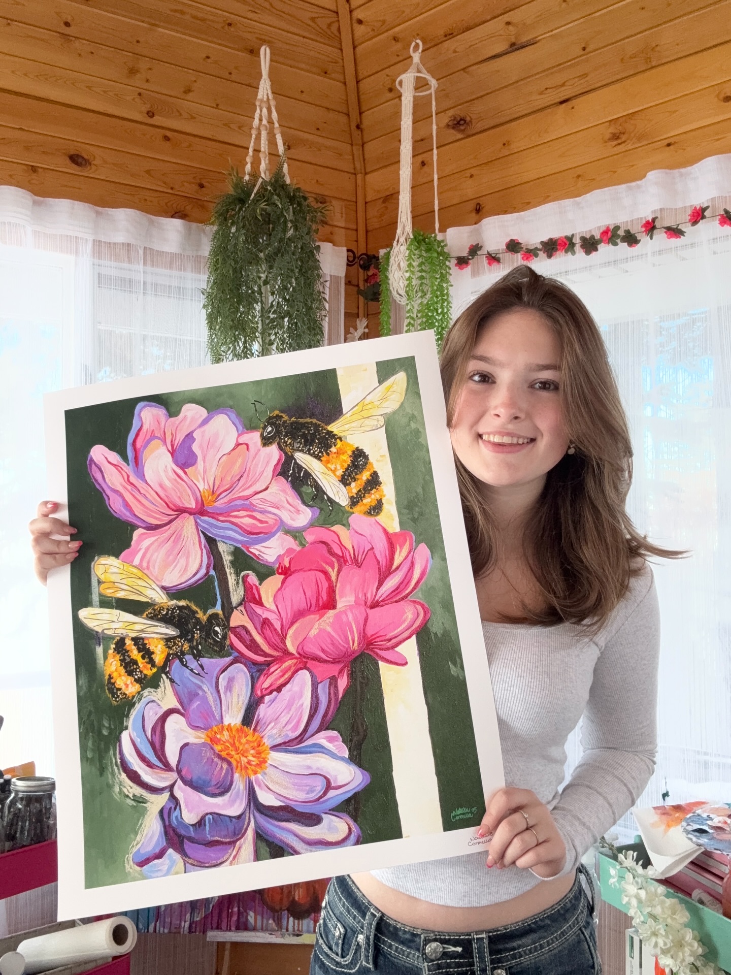 ‘Something Sweet’
🌸🐝🌻
24x36”
Acrylic
Original on canvas
In love with this piece, decided to try something more floral☺️🫶
Website👉 NatalieCarmella.com (link in bio)
-
#artistofinstagram #bumblebee #acrylicpainting #beeart #floralpainting