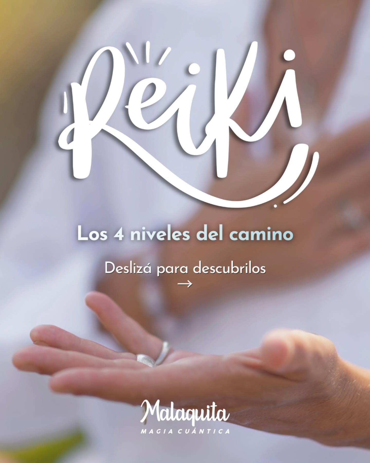 🌈Reiki🌈
💫En mí, fue la puerta de entrada a la magia de la vida
💫Te espero para cambiar la mirada y convertirte en observador con paz y calma.
🙌Nivel 1 y 2: Marzo y Abril - online
🙌Nivel 3: Mayo -online
🙌Maestría: Junio
😉Reserva tu lugar, mas info en la bio o por privado.
"La magia existe, solo vos podes crearla "
Abrazo 🌈
Emi💫