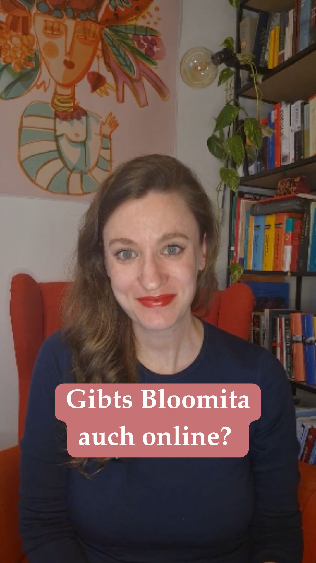 Niemand von uns braucht mehr Bildschirmzeit.
Bloomita findet ganz bewusst im Wohnzimmer statt.
Wir wollen Menschen zusammenbringen, die sich für ein gemeinsames Thema interessieren.
Dabei entstehen nicht nur echte Gespräche, sondern oft auch echte Verbindungen.
Und besonders schön ist es, wenn bei einem Bloomita Abend auch neue Menschen zusammenkommen.
Unser Tipp:
Mach einfach mit zwei Freund*innen einen Termin aus und jede bringt noch jemanden mit.
So wächst die Runde ganz von selbst. 🛋️