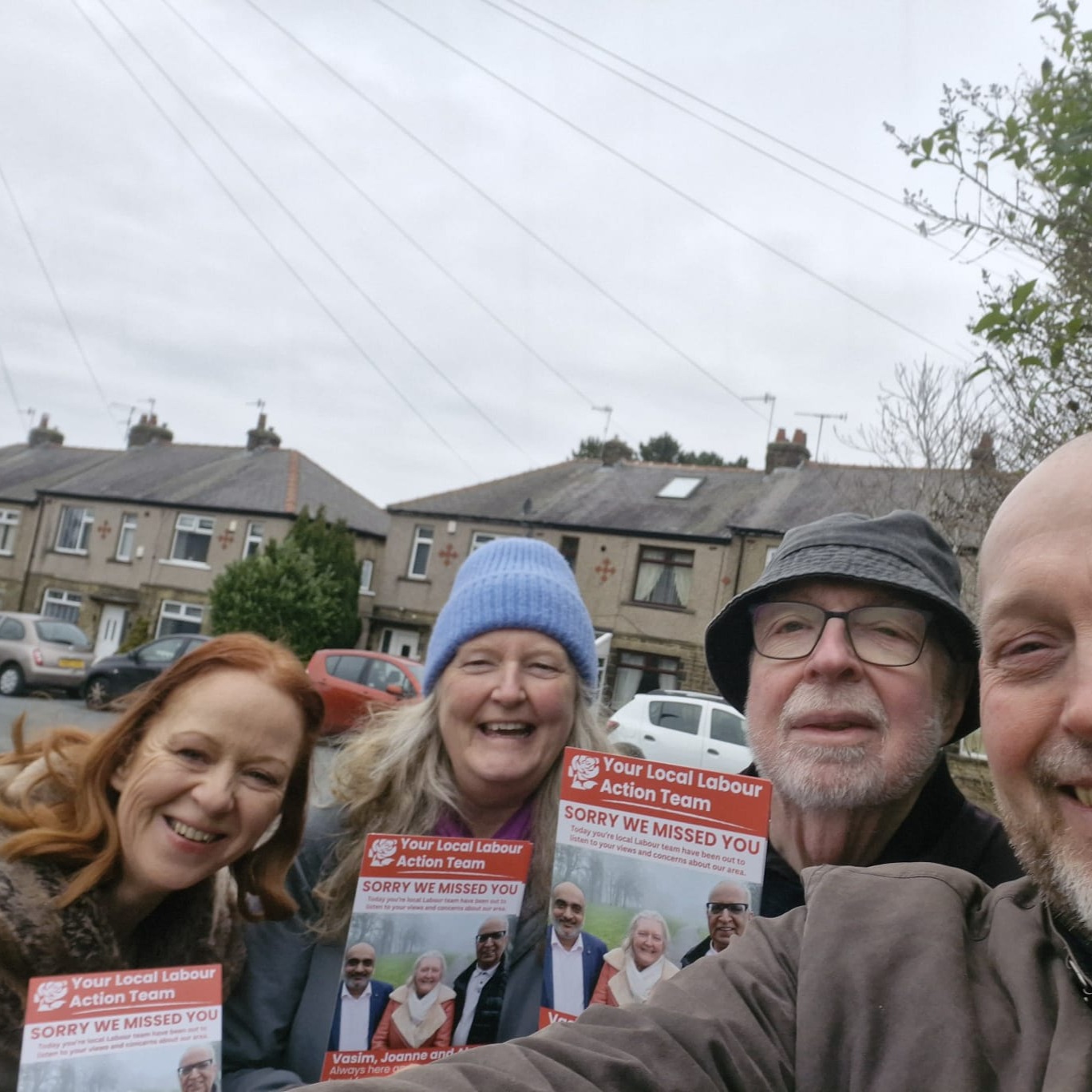 Always a pleasure to be out with Cllr Joanne Dodds and the team in Great Horton, hearing from residents on the doors