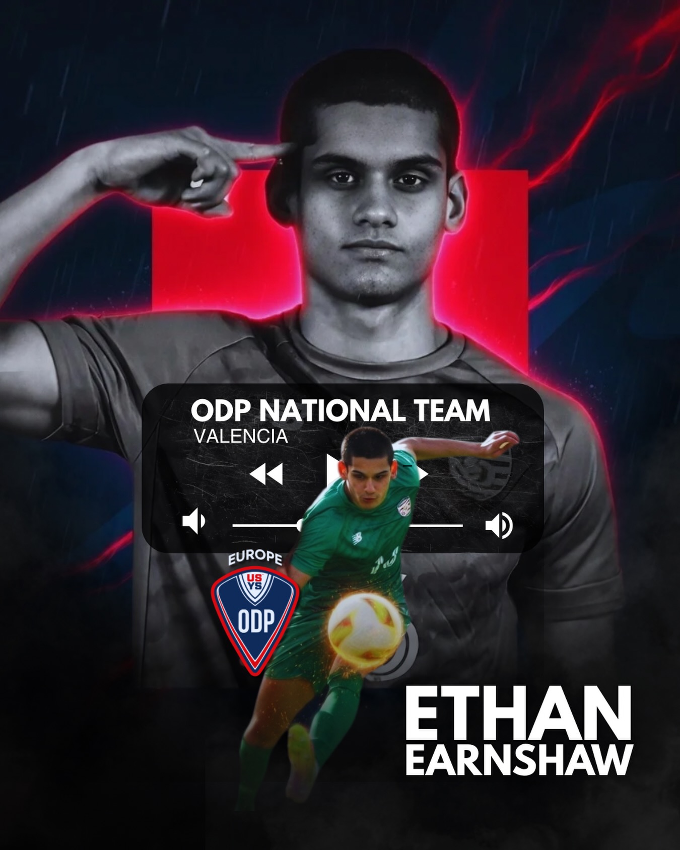 Ethan Earnshaw is heading to Valencia with the 2008 ODP National Team.
A great opportunity to compete internationally, gain experience, and continue developing at a high level. Proud of the hard work and dedication that made this possible.
Wishing Ethan the best of luck in Valencia