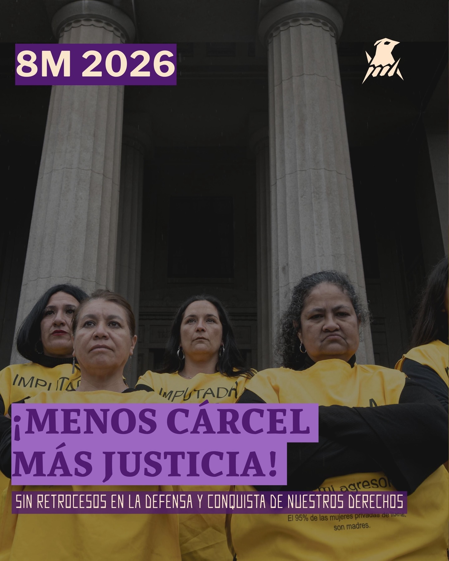 ♀️en 8M 2026 pedimos justicia y acción para que nuestros derechos sean respetados!
Volver a las calles para amplificar nuestras voces y defender nuestra libertad.
Somos fuerza creativa y amorosa capaz de derribar muros y fronteras, capaces de transformar esta realidad.
Gritamos fuerte INDULTO A YESENIA AZÓCAR ES JUSTICIA!!!
Indulto a violadores y genocidas es criminal!!!
NO ESTAMOS TODAS ! FALTAN LAS PRESAS!!!
Las mujeres no olvidamos ningún golpe!!!!
#8M2026 #8M #memoria