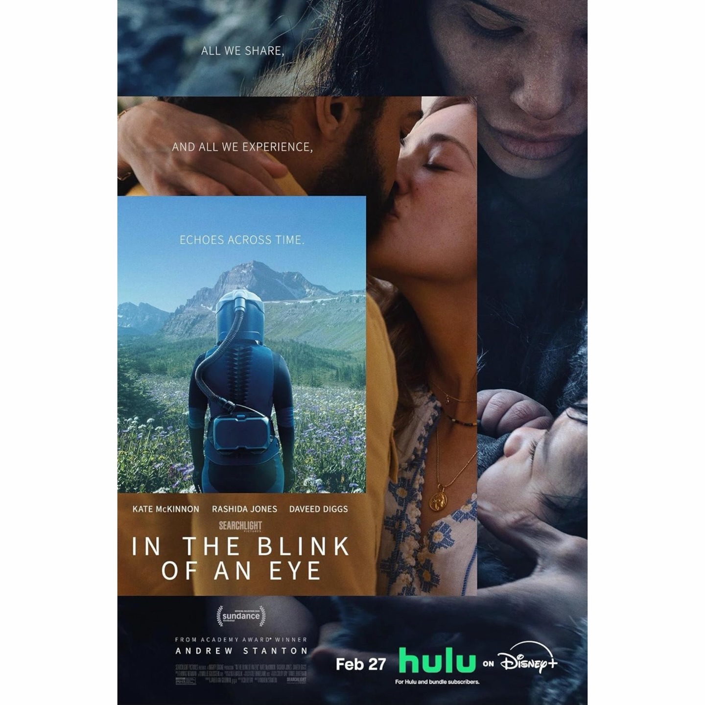 In The Blink of an Eye (2026)
•
Rating: ★★1/2
A film that centers on three different stories spanning thousands of years, In The Blink Of An Eye makes you think about existence and community, but is lacking in the emotional depth department. It’s not bad, and I certainly did like the visuals and performances, I just think the script didn’t have enough to it. The ideas are there just not really fully explored, fleshed out, or of any emotional consequence. It makes the movie feel simple and lifeless whereas they clearly wanted it to come off as profound and deeply moving. It does make me wonder why such a brilliant visual storyteller like Andrew Stanton has struggled to translate the genius of his animated films to a live action film set. Genuinely thought after making a movie like Wall-E, this woulda been easy for him. Plays like a statement of creative purpose than a proper display of his talent. It’s fine, should’ve been better. I respect the ambition, I admire that Andrew Stanton is a dreamer with an unshakeable faith in humanity but…. it’s boring.
•
Premise: Three storylines, spanning thousands of years, intersect and reflect on hope, connection and the circle of life.
•
Searchlight Pictures
Directed by Andrew Stanton
Written by Colby Day
Cast: Kate McKinnon, Rashida Jones, Daveed Diggs
Runtime: 1hr 34min
Rating: PG
Drama, Sci-Fi
•
IMDb Rating: 6.0/10
Rotten Tomatoes Score: 20%
RT Audience Score: 70%
Metacritic Score: 37
Letterboxd: 2.7/5
•
#film #movie #intheblinkofaneye #andrewstanton #hulu