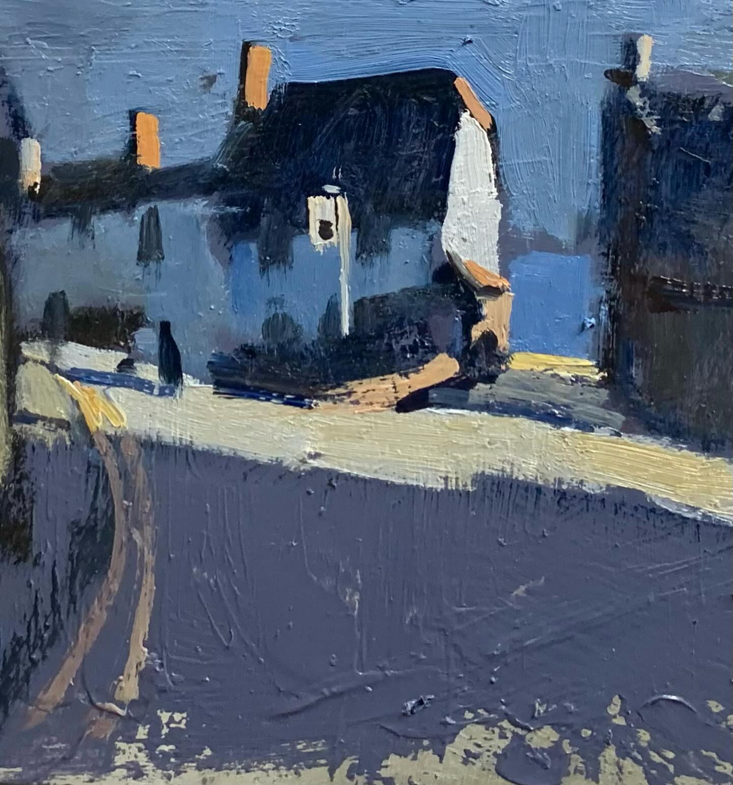 The @anchor_bleu in Bosham in some afternoon sunshine a couple of weeks ago.
#bosham #anchorbleu #chichester #oilpainting #pleinair