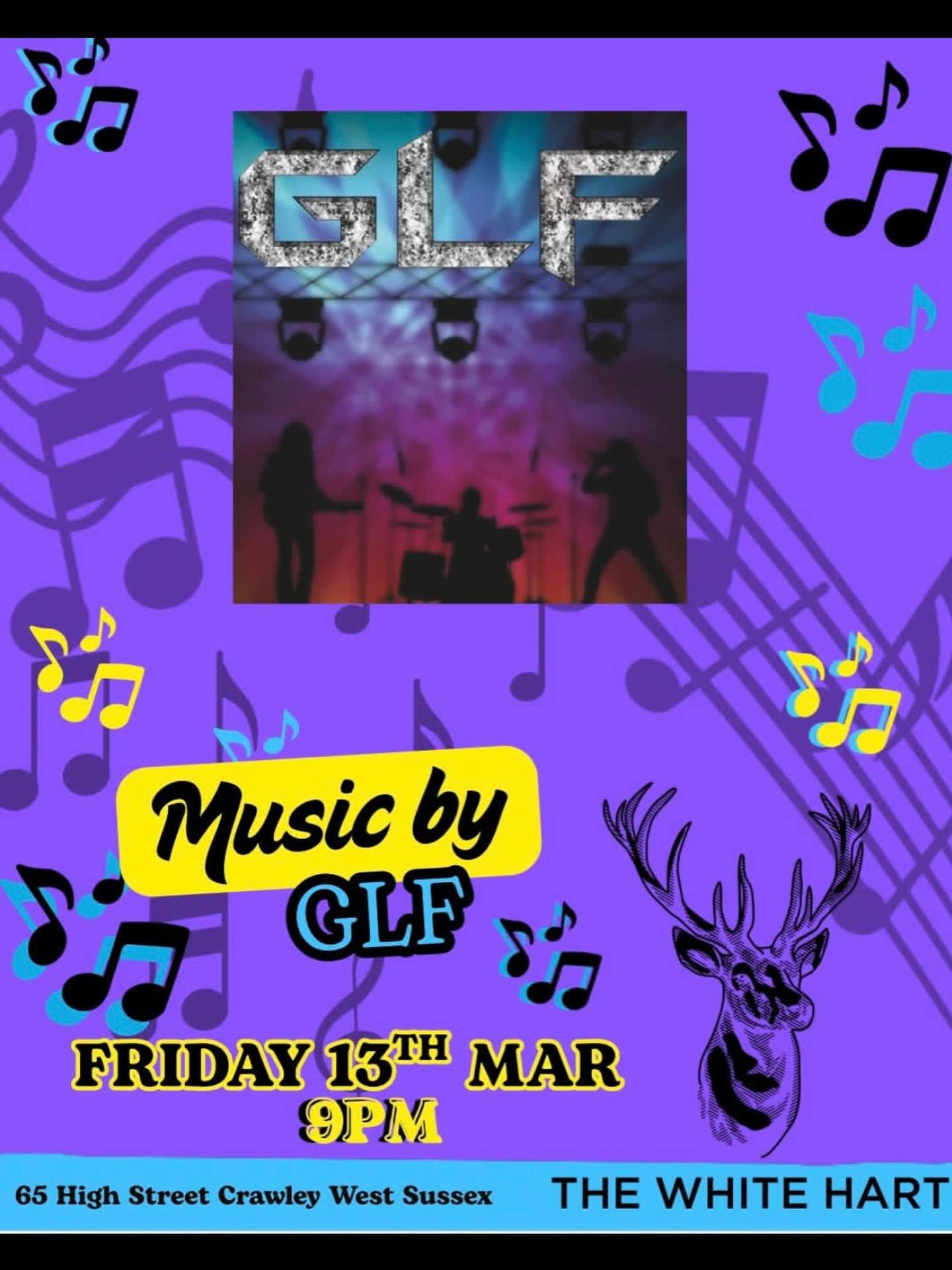 Live music this Friday 9pm with GLF