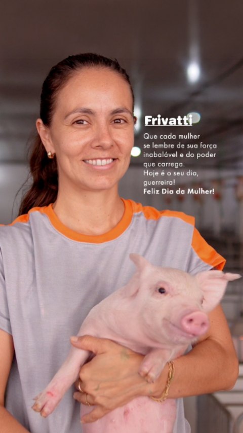 Hoje celebramos a força, a dedicação e o talento das mulheres que fazem parte da nossa história. 💐
Na Frivatti, mulheres contribuem todos os dias com seu trabalho, competência e olhar atento, ajudando a construir um ambiente mais forte, colaborativo e cheio de propósito. 💼✨
Neste Dia Internacional da Mulher, deixamos nosso reconhecimento e gratidão a todas que, com determinação e sensibilidade, ajudam a transformar o presente e construir o futuro. 🌷💛
Feliz Dia da Mulher! 🌸
#DiaDaMulher #Frivatti #MulheresNoAgro #Reconhecimento #Respeito Valorização AgroBrasileiro 🌱🐷