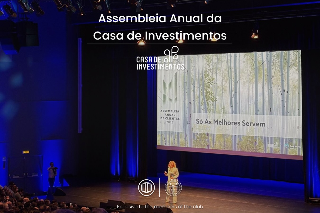 On February 28th, Católica Porto Investment Club once again attended the Assembleia Anual da Casa de Investimentos, in Braga.
We had the opportunity to listen to insightful discussions on long-term investing, market perspectives, and the philosophy that guides disciplined investment decisions.
It was a valuable moment of learning and reflection, and we are grateful to Casa de Investimentos for the invitation and for hosting such an insightful event.
Católica Porto Investment Club
Your future. Your choice.