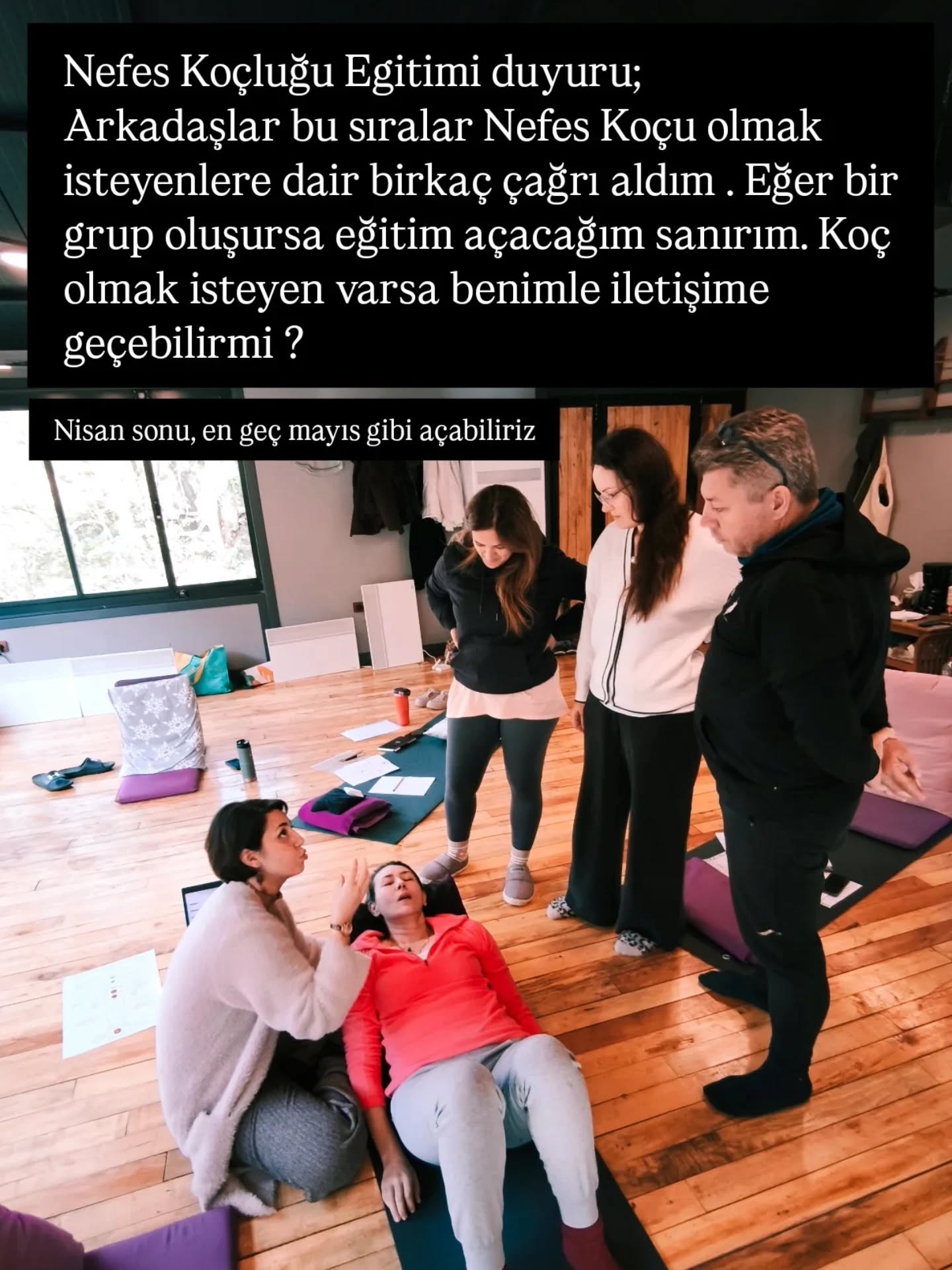 Sorumuzu buraya da bırakalım, Instagram kimlere gösterirse artık 😊
#nefeskoçluğueğitimi