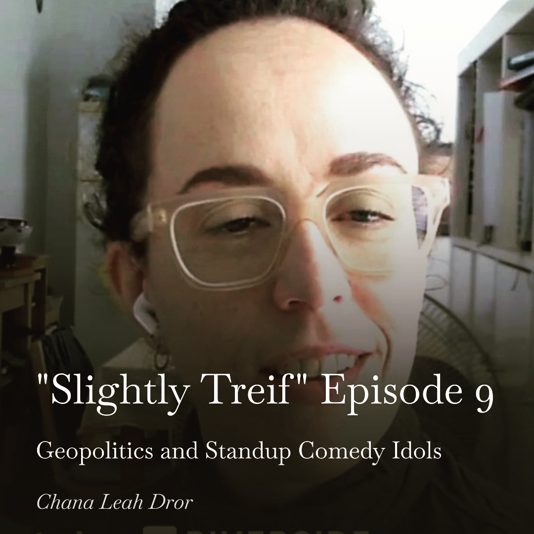 Join us for "Slightly Treif" Episode 9. Link in bio :) :) :)