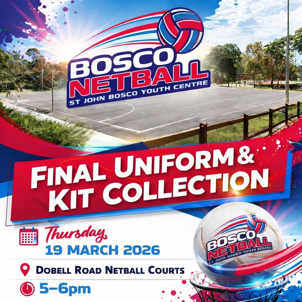 Final chance for uniform purchase and kit collection! 🏐
If you couldn’t make it down to the courts last week, don’t worry - we’ll be there again:
🗓️ Thursday, 19 March 2026
📍 Dobell Road Netball Courts
⏰ 5-6pm
There are still a couple of teams yet to collect their game and training kits, so please make sure a team representative pops by to grab these before the season gets underway on 20/21 March!
