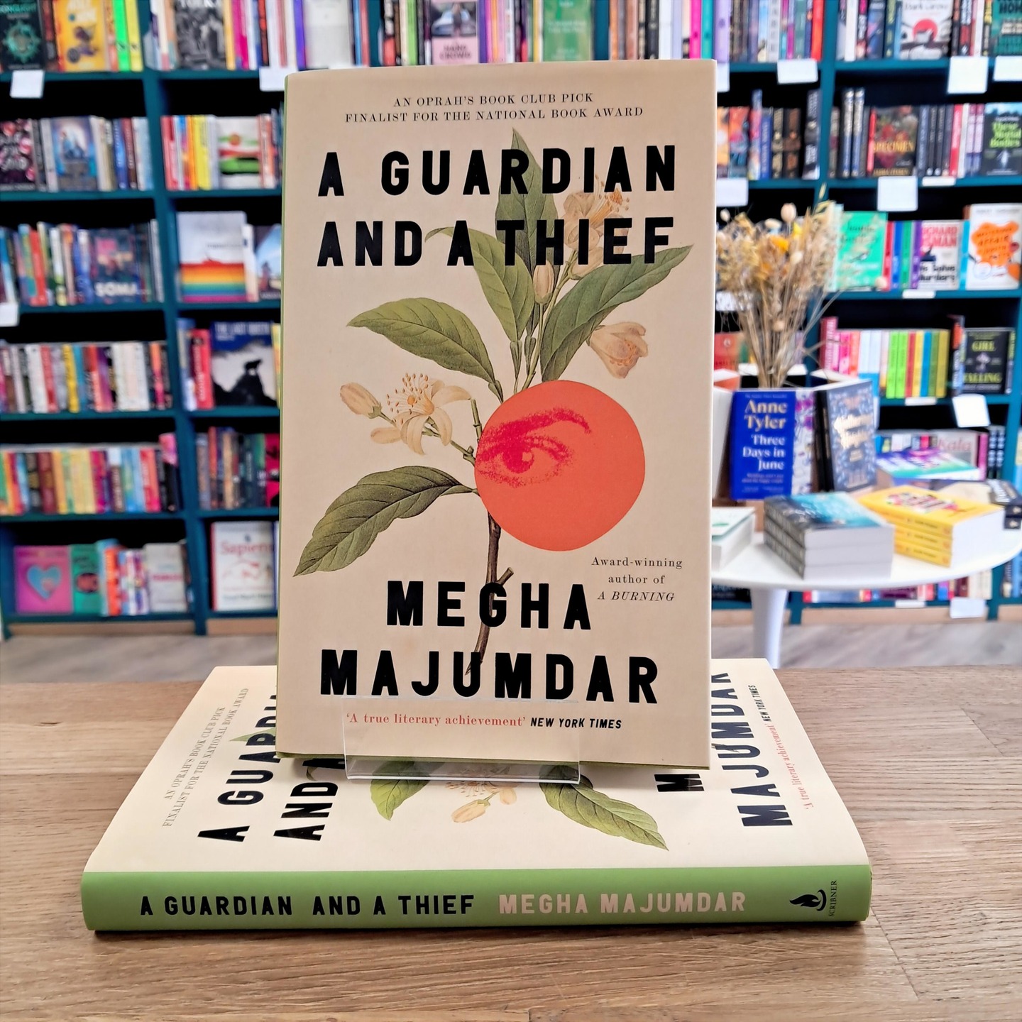 Sarah and Nic are working their way through the @womensprize for Fiction 2026 Longlist, and we wanted to share Nic’s review of @megha.maj's novel A Guardian and a Thief...
“The best book I’ve read so far this year – powerful, compelling, emotional, intelligent.
Set in near-future Kolkata, Ma, her toddler and elderly father need to relocate to the US because of the climate crisis but the final week before they leave is beset with difficulties. The plot never lets up, and I found it very affecting.
With themes of morality and hypocrisy, it looks at how far one could go to ensure the survival of their family. The characters are well-drawn and utterly believable. There is so much packed into this 200-page book! It’s excellent – I strongly recommend.”
#WomensPrizeforFiction #staffpicks #bookrecs #indiebookshop #bristolbookshops