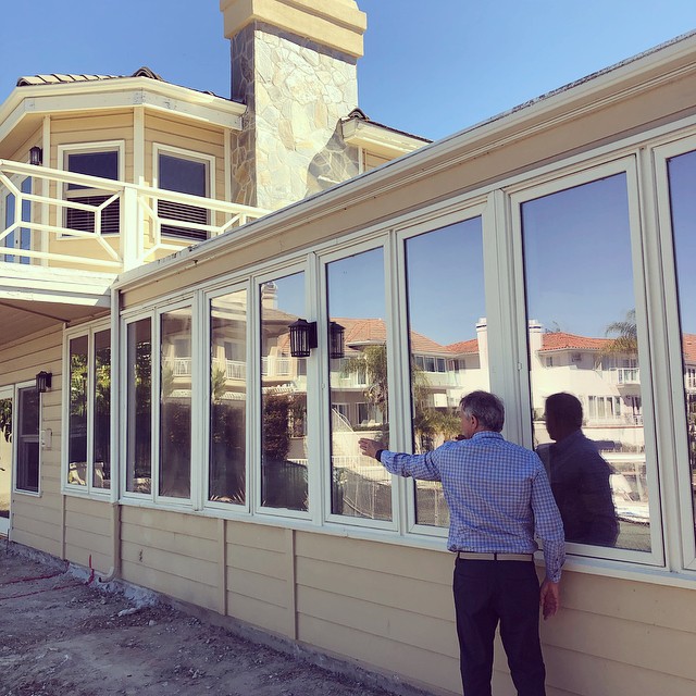 We are so ready to jump in on this lake-side remodel #ocremodel #oclandscape #lakesidehouse #occontractor #sulisoinc