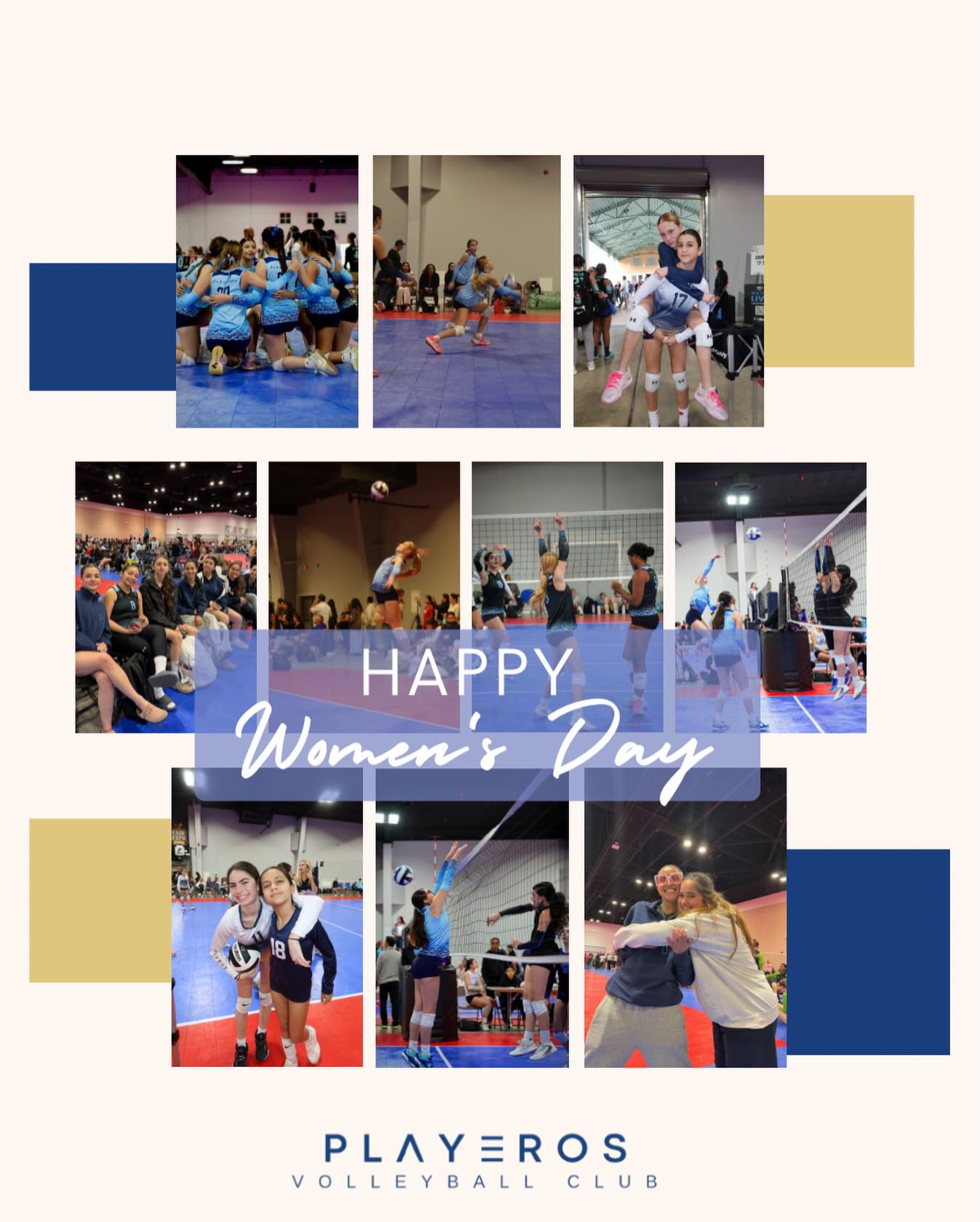 To the girls on the court, the women leading from the sidelines, and the moms and supporters cheering the loudest, today is for you.
Thank you for the passion, dedication, and heart you bring to our Playeros family every day. Happy International Womenโs Day! ๐๐ฉท
#internationalwomensday #playerosvolleyballclub #miamivolleyball
