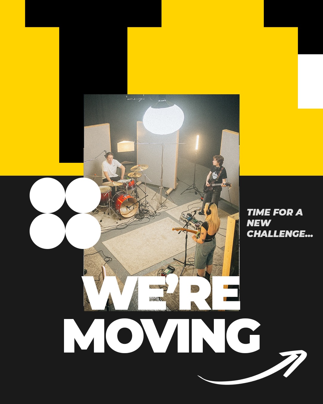 A new chapter for the Matchbox Productions 🎬
After three great years in our Penketh studio, we’ve decided it’s time for a new challenge. We’ve chosen to move into a new space in Warrington that better suits the type of work we’re doing today.
Our studio space in Penketh has been a huge part of our journey. We’ve worked on so many great singles and releases, filmed countless music videos, live sessions and creative projects here, and we’re incredibly grateful to everyone who has supported the studio during this stage of the business.
Our current studio will be closing at the end of April, with our new space opening in June. We’re excited to share more about it very soon.
To celebrate the final 8 weeks in our current space, we’re offering 25% discount off live sessions until the end of April - We have very limited spaces for these so If you’ve ever wanted to work with us on one, now is the time
Thanks to everyone who’s been part of the journey so far - we’re really excited for what’s next.