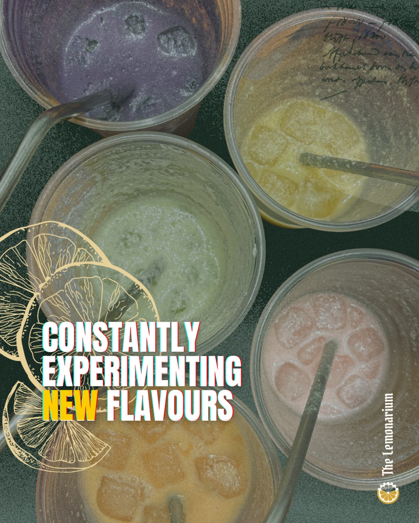 In our elixir era — always mixing something new.🍋👨🔬
#freshlysqueezed #TheLemonarium #citrusdrinks