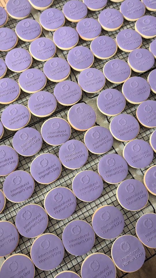 One powerful message💜 Happy International Women’s Day!
This International Women’s Day I had the privilege of creating 350+ cookies for several organisations and businesses, celebrating the strength, courage, and impact of women in our community.
Behind every woman is a story of resilience, passion, and determination, and when women support women, incredible things happen✨
To the women building businesses, raising families, chasing dreams, leading change, and lifting others along the way, this is for you.
Tag an amazing woman who inspires you every day💜
#Internationalwomensday #IWD2026 #Womensupportingwomen #Womeninbusiness #Supportlocalsydney