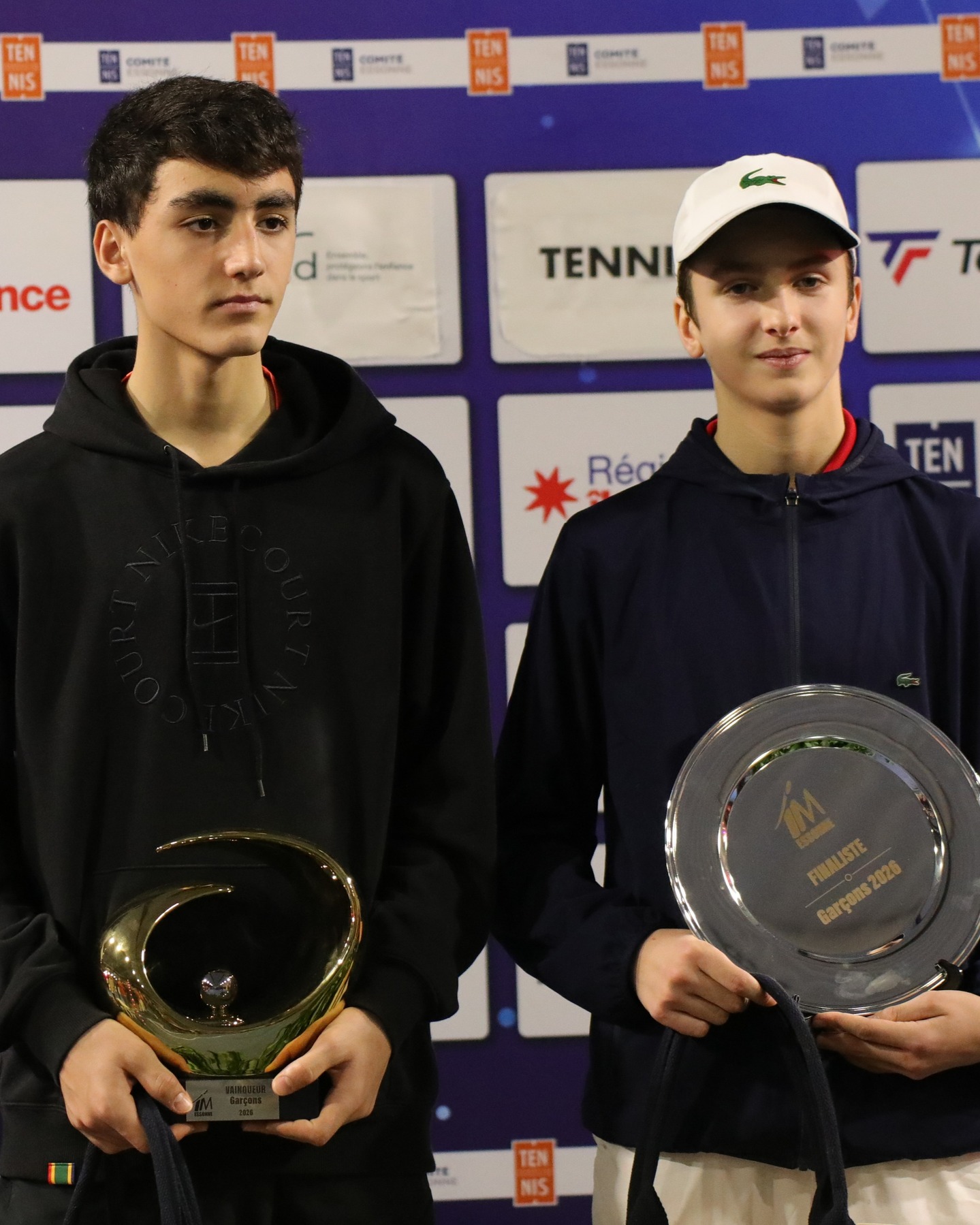 Remise de trophée de la finale garçons du TIM Essonne édition 2026 ✨🏆🔥
#TIMEssonne #TennisEurope #JuniorTour #NextGenTennis