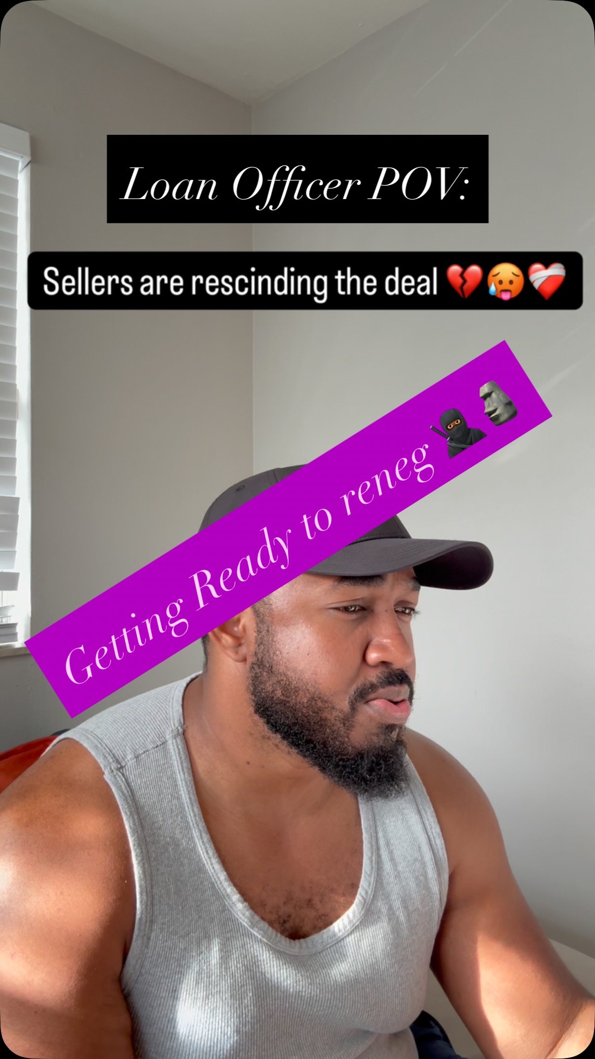 Yeah, NOT TODAY BUDDY!
#justforfunreels #loanofficerlife #miamirealtors #loancommander #loanofficers