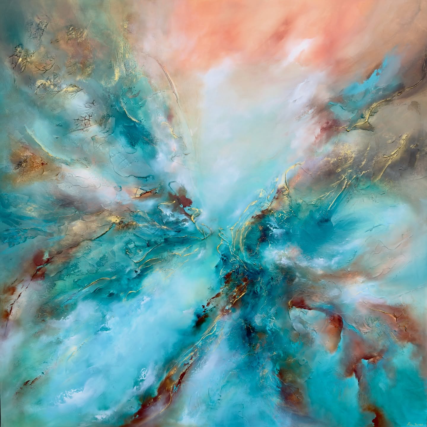 SOLD!
Where There Is Light has found her forever home in London!
Thank you to my new collector and a huge well done to Alexandra at the @affordableartfairuk so far this weekend.
There’s still a few hours left to find your perfect statement piece at stand K6 with @baygalleryhome 💕