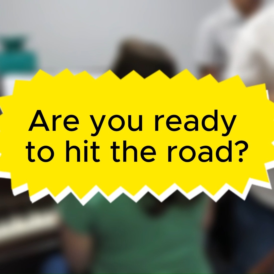 Are you ready to hit the road? March 8th at 2pm...