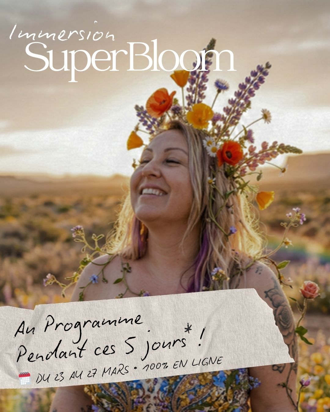 Tu n'as pas besoin d'une énième méthode marketing "copier-coller". Tu as besoin d'une Architecture. 🪓
Si tu as 1000 idées à la minute mais que tu t'épuises à essayer de rentrer dans les cases, l'Immersion SUPERBLOOM est ton point de bascule. Pendant 5 jours, je vais être la pluie qui manque à ton désert.
Pas de blabla, on ne va pas juste papoter : on va restructurer tes fondations.
Voici le plan de chantier (Chaque jour à 13h en direct) :
🌱 LUNDI : Tes Racines & Ton Identité. On fait tomber le masque de la bonne élève. Qui es-tu vraiment quand tu arrêtes de te sur-adapter ?
💧 MARDI : Tes Blocages (L'Argent). L'eau de ton business. Avec mon experte invitée, on pulvérise le syndrome de l'imposteur et la peur de prendre ta place (et d'être bien payée).
☀️ MERCREDI : Ton Rayonnement. On utilise le laser. On définit sur QUI tu dois braquer ta lumière pour arrêter de parler dans le vide et attirer tes clientes de cœur.
🌿 JEUDI : Ton Offre Signature. Fini le "catalogue de services" qui t'épuise. On canalise ton chaos créatif pour forger TA grande promesse.
🌸 VENDREDI : L'Éclosion (La Récolte). On cimente ta posture de leader. On pose ton plan d'action pour que cette éclosion devienne un Empire durable.
Valeur de ce travail : 1 997 €. Ton prix aujourd'hui : 0 €.
Pourquoi c'est offert ? Parce que j'ai besoin que tes fondations soient solides avant que l'on puisse, peut-être, travailler ensemble par la suite dans le Cercle.
Ton année 2026 se joue maintenant, et le printemps n'attend pas ! ⛈️
🔗 Le lien d'inscription gratuit est dans ma bio (ou dans le premier commentaire)
Réserve vite ta place, on fournit même le workbook Notion !