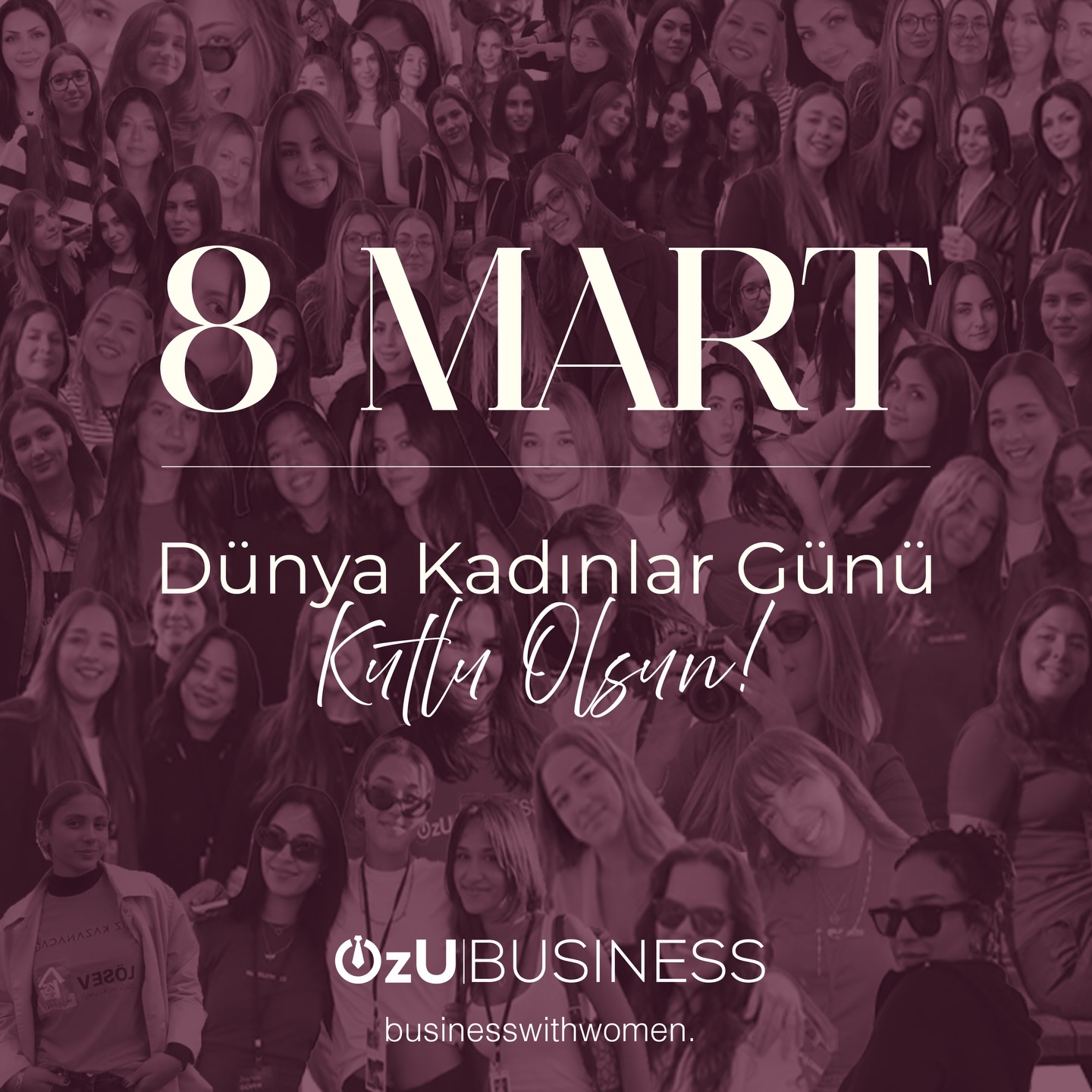 Azmi, emeği ve ilham veren hikayeleriyle dünyayı şekillendiren tüm kadınların 8 Mart Dünya Kadınlar Günü’nü kutluyoruz. ❤️
Hayatın her alanında yarattıkları değerle geleceğe yön veren kadınların gücünü bugün bir kez daha hatırlıyoruz. 🌸
#8MartDünyaKadınlarGünü
#WomenInBusiness #ozubusiness #ozyeginuniversity #businessasusal