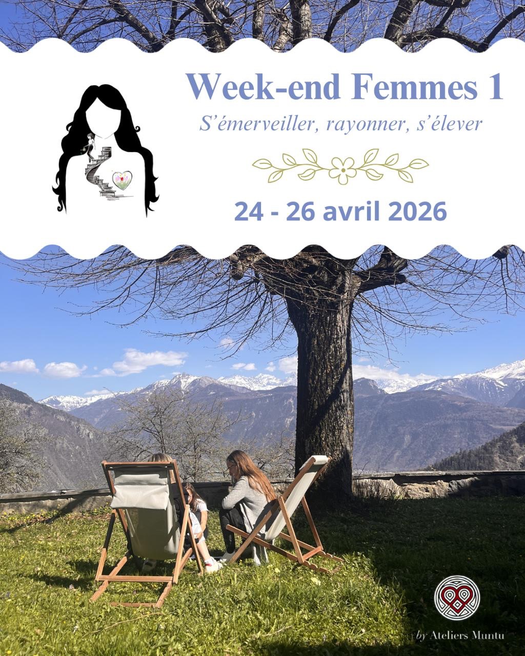 Vous l’avez attendu, il est de retour - le week-end Femmes des Ateliers Muntu. Deux jours de pause pour se ressourcer, se recentrer sur soi-même mais surtout acquérir des outils pour toute une vie, utiles à toutes les facettes de notre quotidien 🌷
S’offrir un espace pour enfin prendre le temps de se demander: « et moi, comment je me sens? »
Informations et inscriptions sur www.muntu.ch