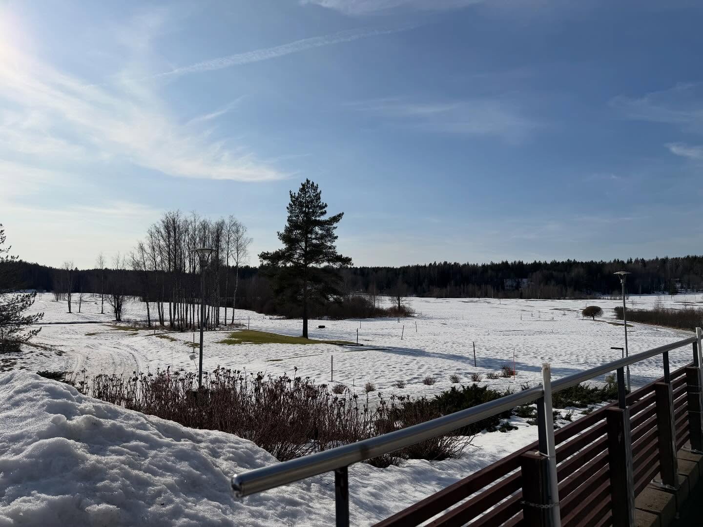 Päivän tilanne. +6 C, UV: 1