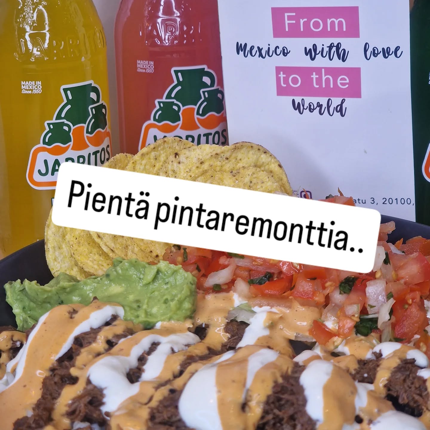 Tänään Taco Nito on suljettu pienen remontin takia 🔧🌮
Pahoittelemme mahdollista vaivaa, mutta päivitämme tilaa entistä paremmaksi teitä varten.