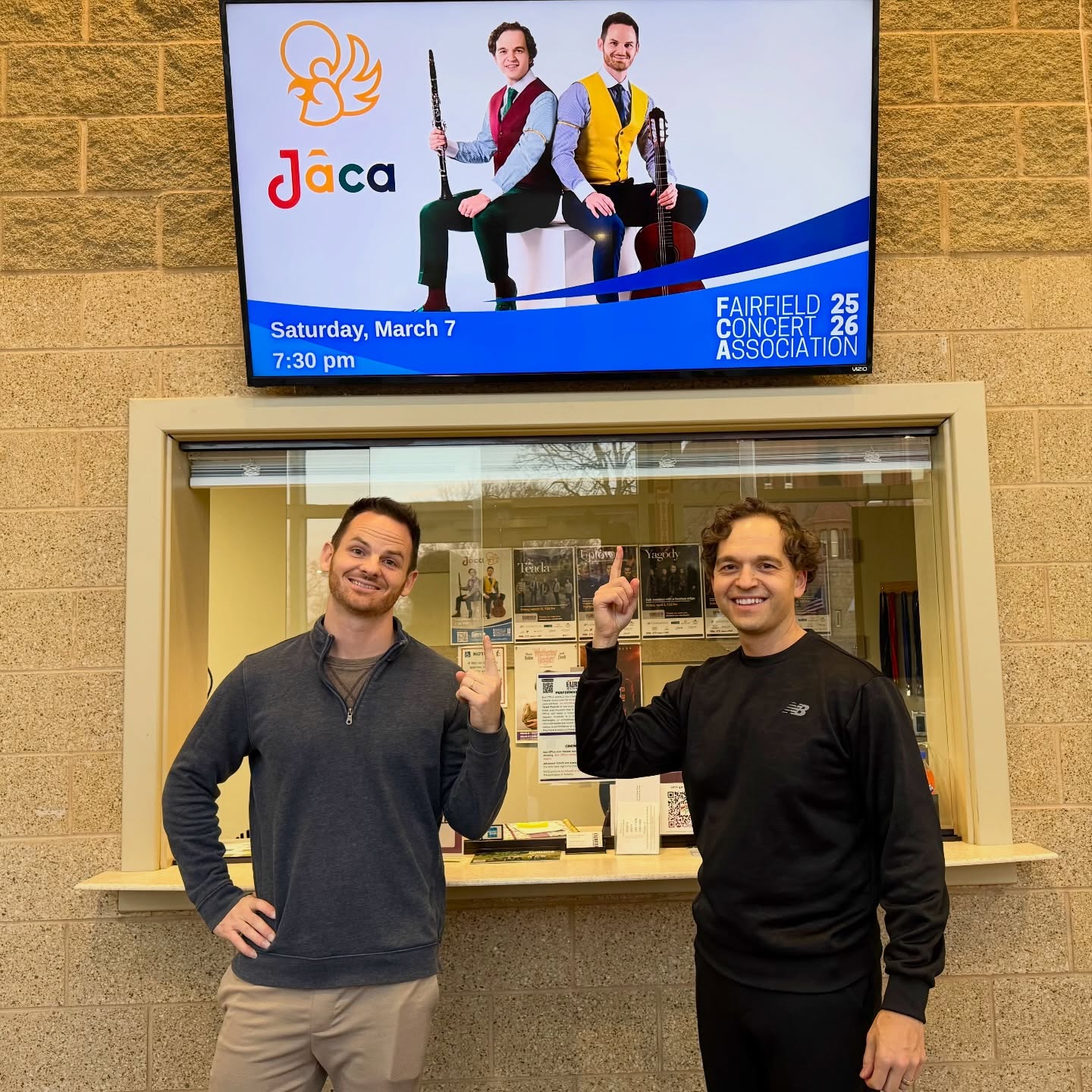 Jâca performing in Fairfield, IA tonight at the Fairfield Arts & Convention Center Theater - 7:30pm