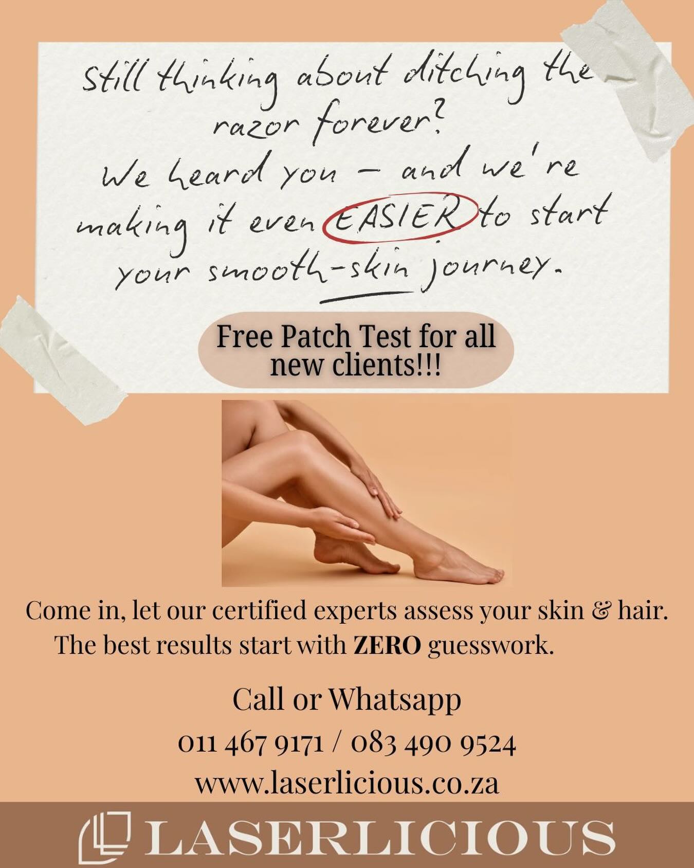 #smoothskin #laserhairremoval #hairfreeskin #laserlicious #lonehill