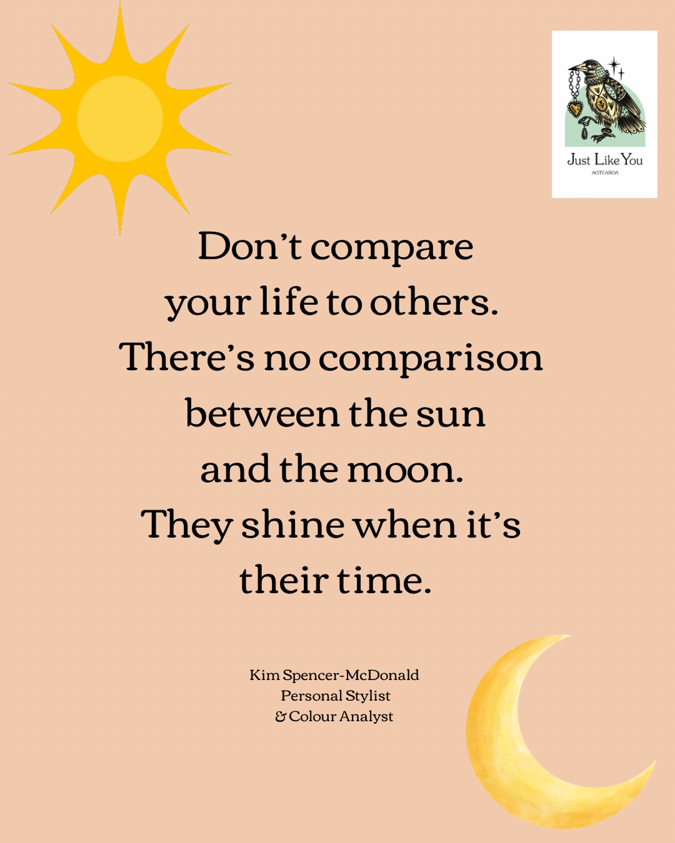 Do you compare yourself to others?
As a personal stylist with ADHD I often do and it can be exhausting. 😪
So here’s a little reminder for anyone who needs it today that we all shine at different times and are all on our own wiggly, winding journeys.
Have a beautiful day and shine in your own unique way 💛
#justlikeyouaotearoa
#personalstylistnz
#shineinyourownway